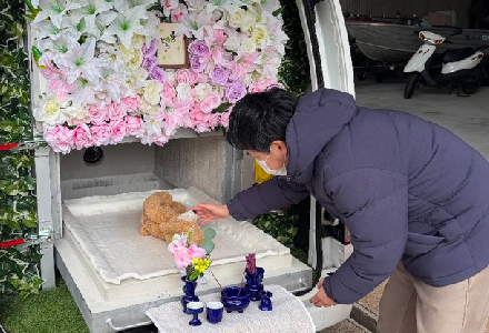 SERVICE 訪問ペット火葬について
